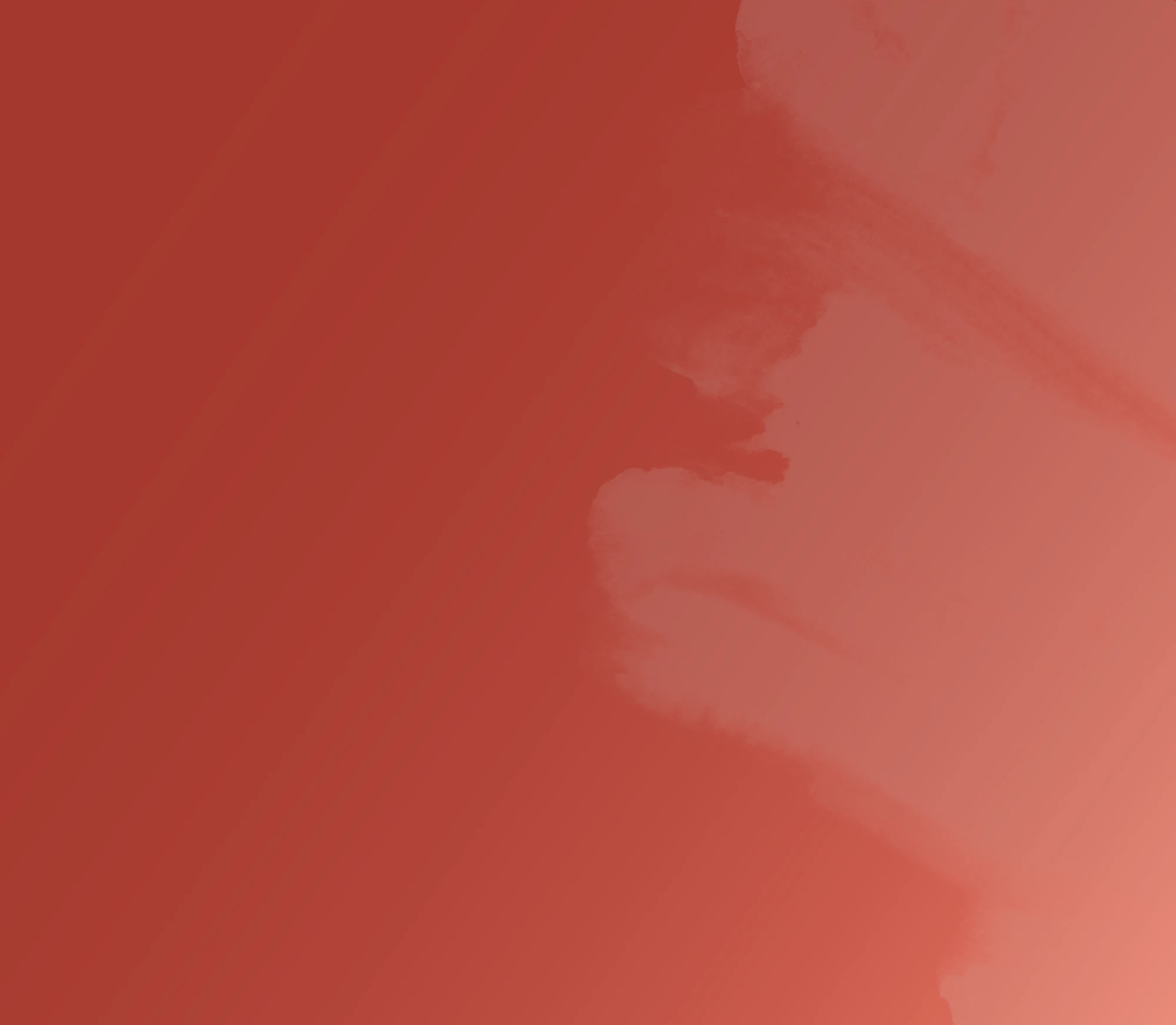 Warm red gradient background with soft abstract brush strokes and tonal transitions.