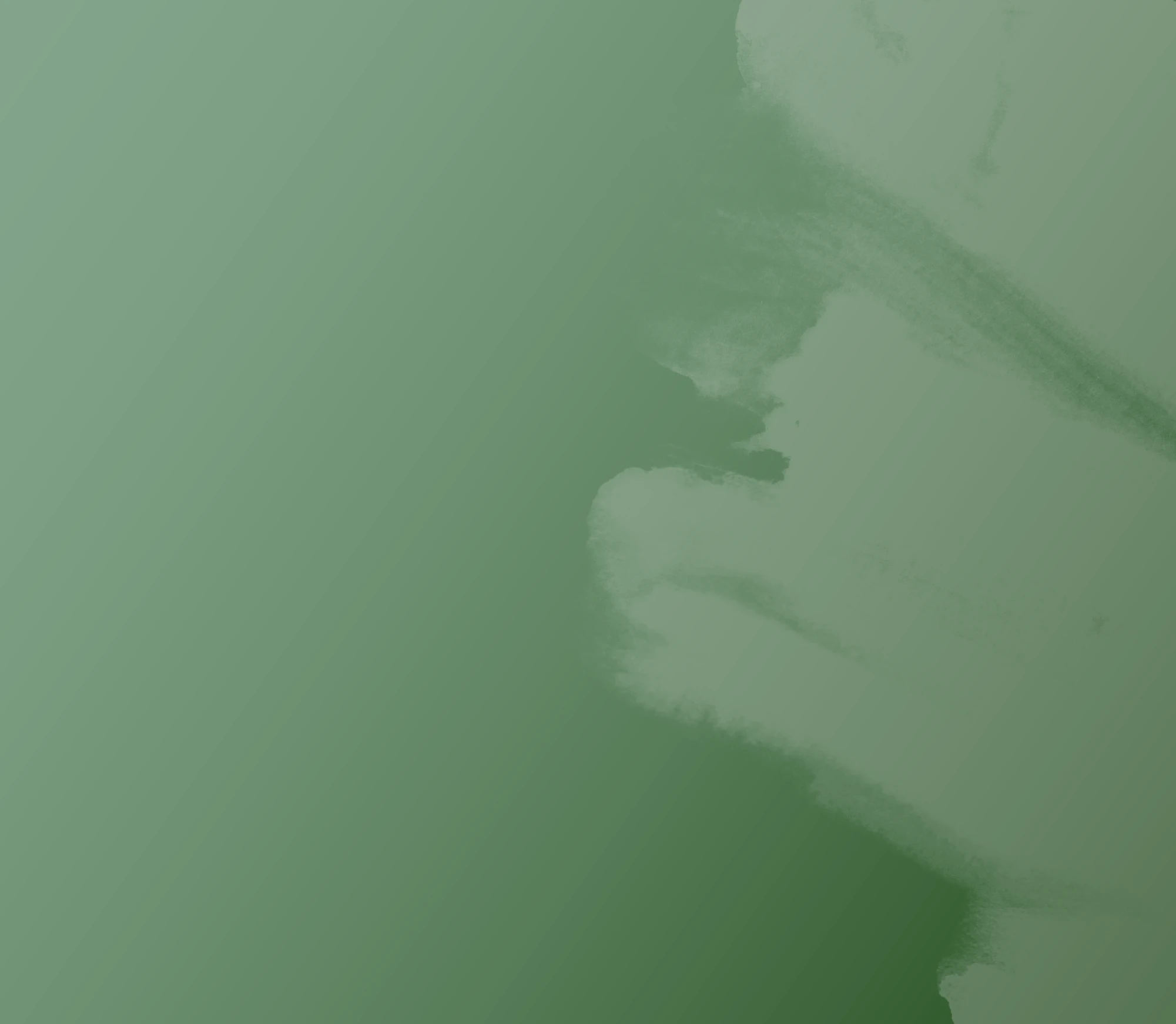 Soft green gradient background with subtle brushstroke textures, designed as a decorative backdrop for the Hemp product line.